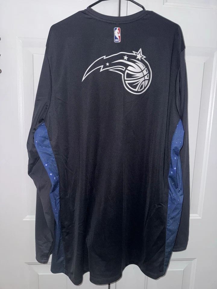 Черная футболка для стрельбы Nike NBA Orlando Magic 2017/18 городской выпуск L/S Dri Fit 3XL - Изображение 3 из 4