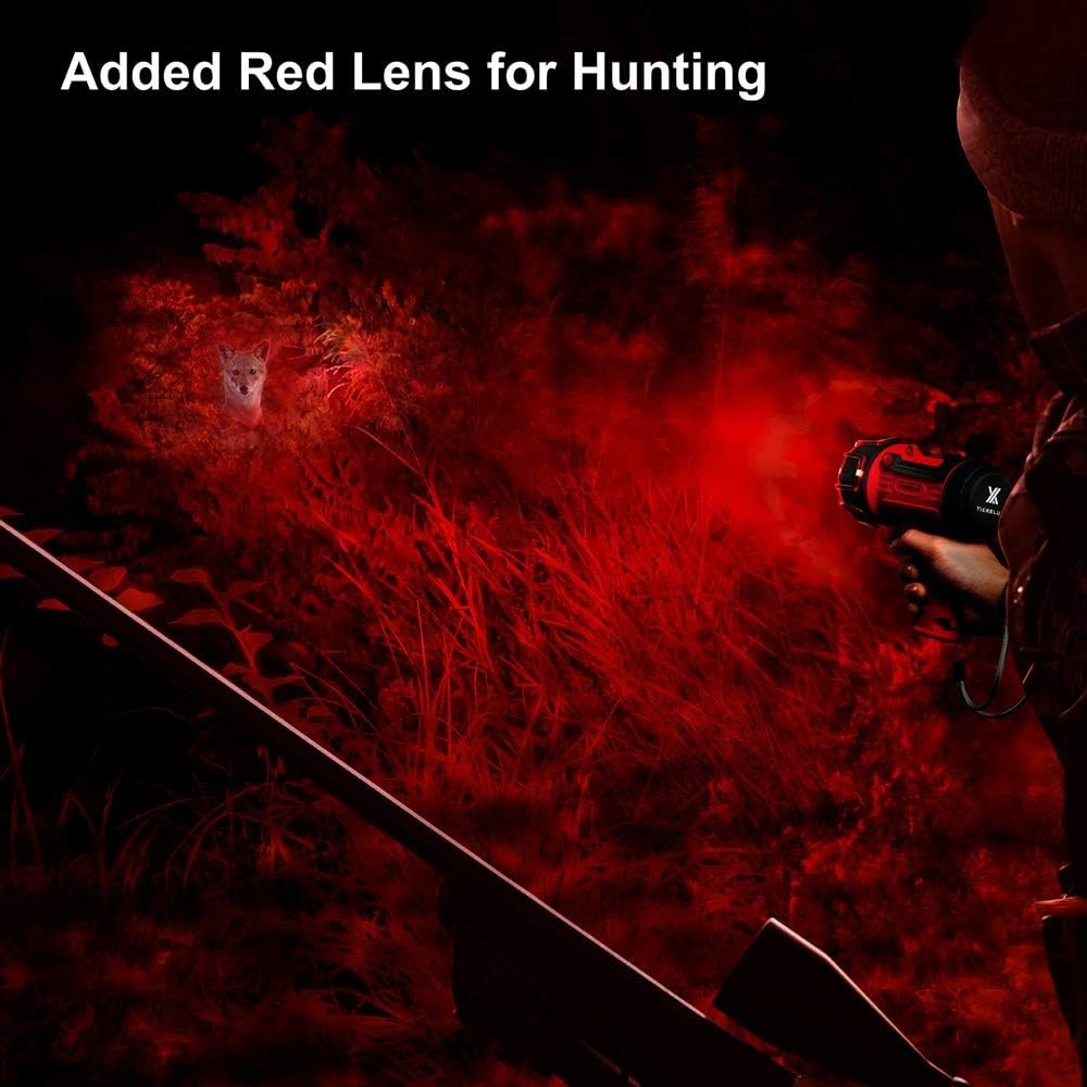 Rechargeable Spotlight with Super High Lumen LED, IP67 Waterproof Handheld Flash