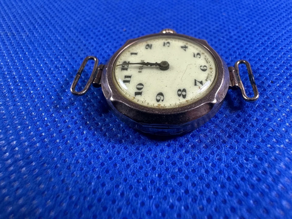 Reloj Rolex antiguo de oro rosa de 9 quilates de la década de 1920 #202 Foto 4 de 4