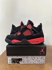 Air Jordan 4 Retro GS Thunder Red Size 7 Used...