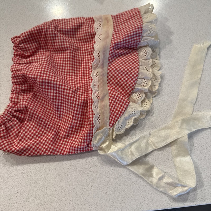 Vintage Big Doll Or Baby Bonnet