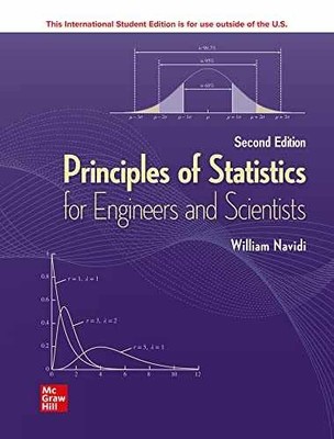Principles of Statistics for Engineers and - Paperback, by Navidi William - New