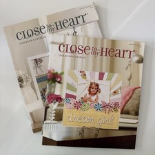 Close To My Heart Idea Book  Catalog 2012 - 2013 Scrapbooking CTMH Lot of 2