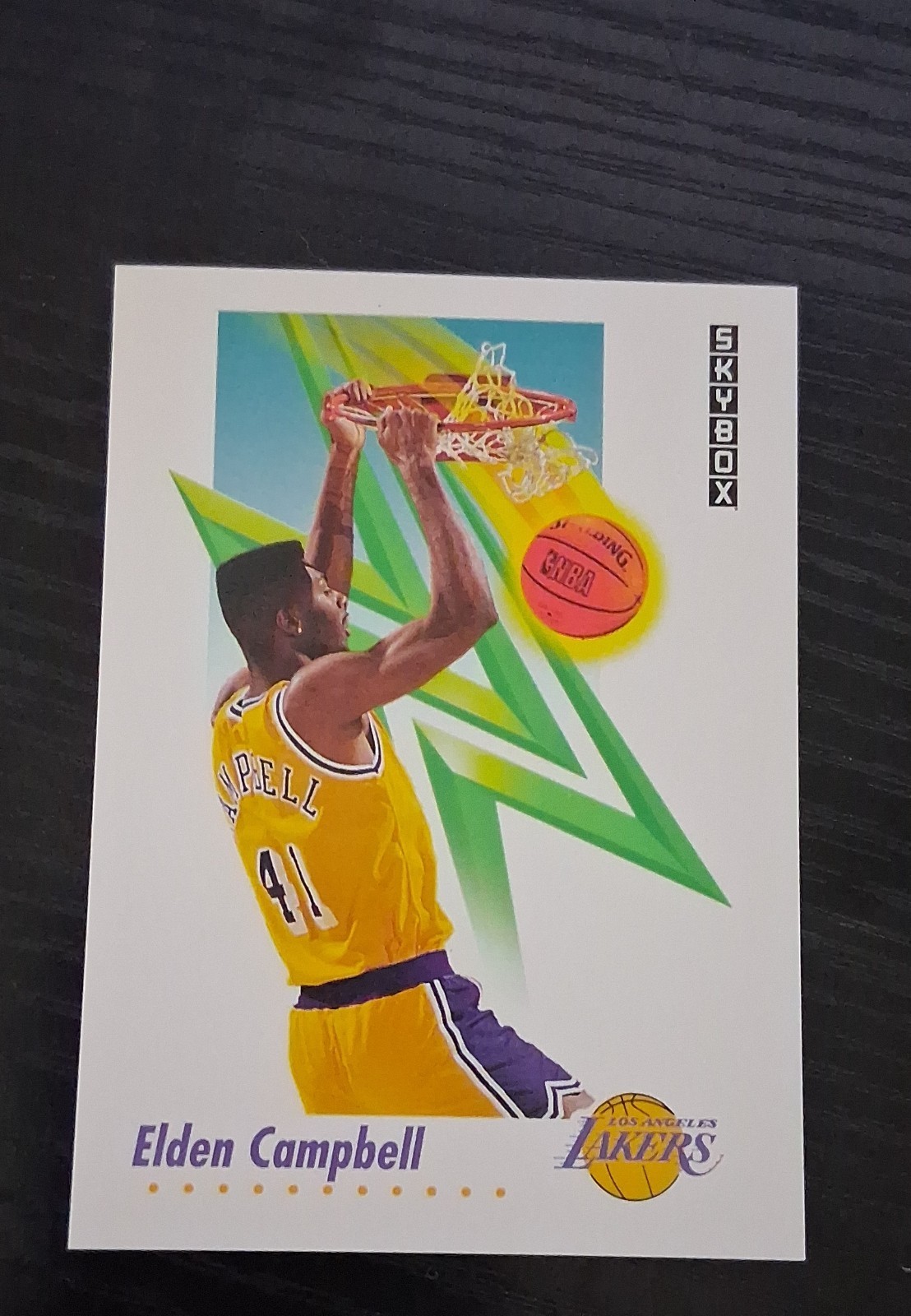 1991-92 Skybox - Elden Campbell #133