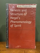 NEW!  GENESIS AND STRUCTURE OF HEGEL'S PHENOMENOLOGY OF SPIRIT By Jean Hyppolite