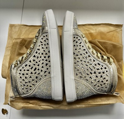 Lady Couture New York Gold High-Top Women s Sneakers Size 4.5 US 35 EU New