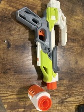 NERF Modulus Dart Blaster w/ Detachable Barrel Gray White Green Orange