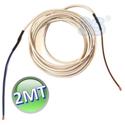 Kabel 2m Frostschutz Heizung 15 W/m - PVC Isolierbeschichtung