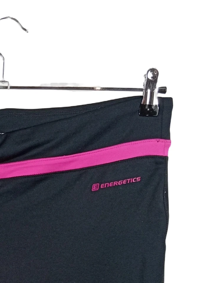 Energetics Leggings Sport Femme Noir Rose Capri (EU 42, W33, INT XL) - Photo 2/4