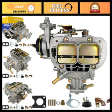 2 Barrel Carburetor For Weber 3838 Dgv Dgas Dges - 390cfm Electric Choke Fits