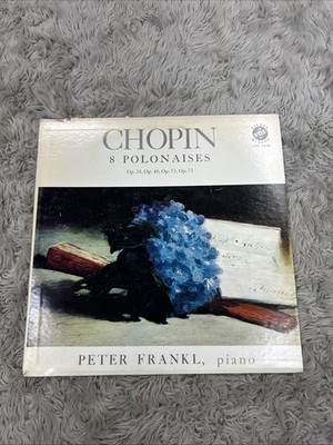 Vox STPL 514.190 lp Chopin 8 POLONAISES Grant Johannesen STEREO