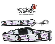 Made In America - Nylon Leashes and Collars - Witch and Famous