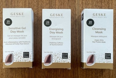 GESKE  70Stk Peeling Masken + Gratis Gerät Touchless Magnetic Mask - Neu In OVP