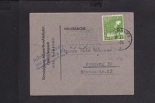 W16/zone advertising stamp Hagenbeck Hamburg 1948