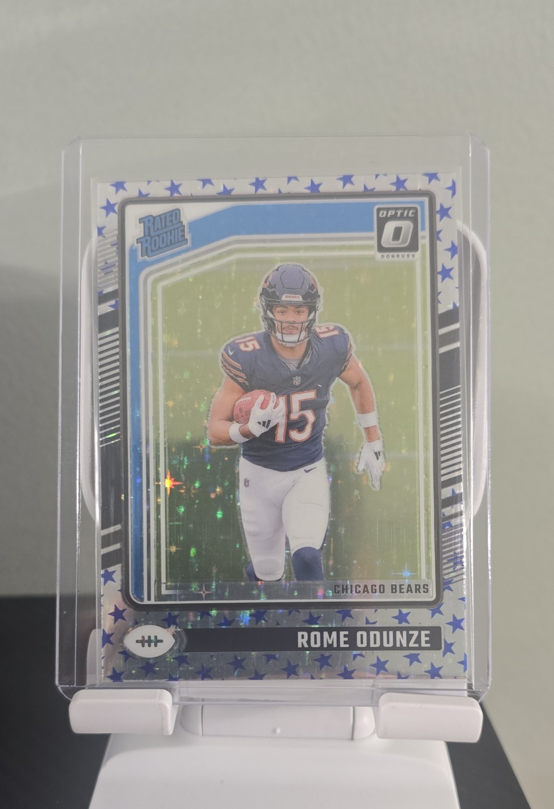 2024 Panini Donruss Optic - Rated Rookie Rome Odunze #286 Stars Prizm (RC)