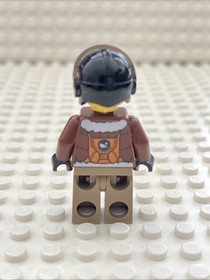 Lego City 60036 Artic Base Camp Artic Helicopter Pilot Minifigure