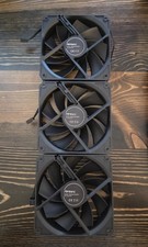 3 pack of Antec P12 120mm PWM fans (black)