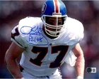 KARL MECKLENBURG SIGNED 8X10 PHOTO BECKETT BAS COA DENVER BRONCOS 8