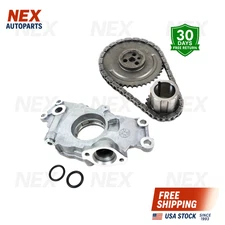 Timing Chain Kit + Oil Pump For 97-04 GM Chevy Cadillac 4.8 5.3 5.7L 6.0L Vortec