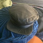 LEATHER MENS HAT BRAND NEW REAL LEATHER ONE OF A KIND PIECE Size LARGE — photo 6