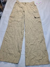 Women's High-Rise Straight Leg Cargo Pants Wild Fable Brown Size Small