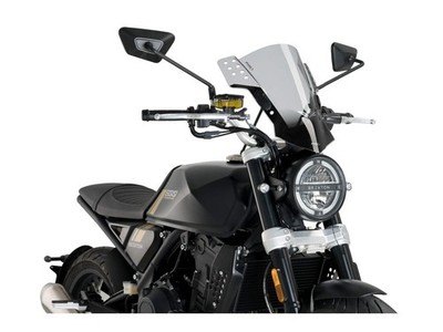 Puig Rafale Screen Windshield Orange for Brixton Crossfire 500 (20-25)