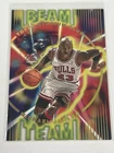 Michael Jordan 1995-96 Topps Stadium Club Beam Team Die Cut Card # B14 Bulls NBA