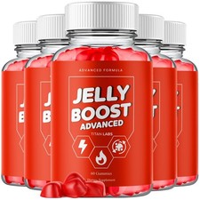(5 Pack) Jelly Boost ACV Gumys 1000MG Advanced JellyBoost Supplement 300 Gummies