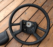 Volant CUIR NEUF pour Scania série 4 Nappa et perforé RECONDITIONNÉ
