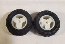 Vintage Tamiya Tires Pro-Line Wheels 4wd New Open Pack 5238-4855 Tires UNGLUED 