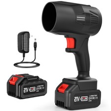 High-Power Cordless Air Blower Gun, Lithium-Ion Handheld Dust Blower