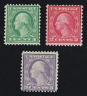 CKStamps: US Stamps Collection Scott#538 540 Washington Mint NH OG #541 LH OG