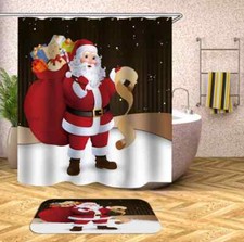 Boxes In Big Red Bags 3D Shower Curtain Polyester Bathroom Decor Waterproof