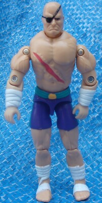 Street Fighter Movie Viktor Sagat Devastator Driver Action Figure 1994 Hasbro