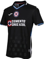 Joma Cruz Azul Black 3rd JERSEY Cruz Azul Jersey Negra 2022/2023