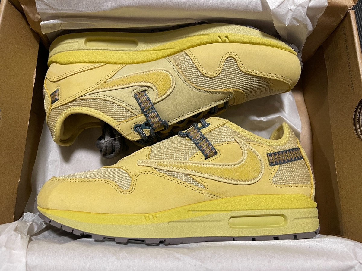 Nike Air Max 1 Travis Scott Cactus Jack Saturn Gold - DO9392-700