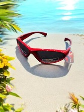 Mountain Shades Kids Defender Sunglasses - Ages 9-12 Red 