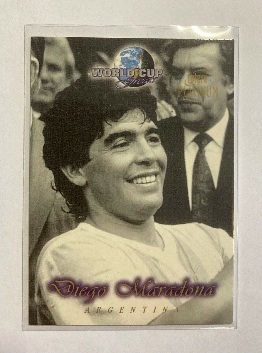 FUTERA  マラドーナ 1998 Futera World Cup Greats Diego Maradona Argentina World Cup | eBay