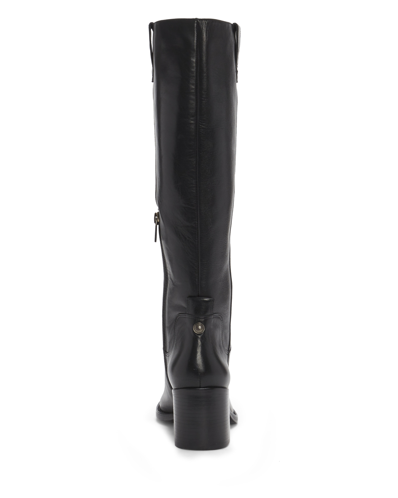Vince Camuto Zemmy Black Zipper Closure 