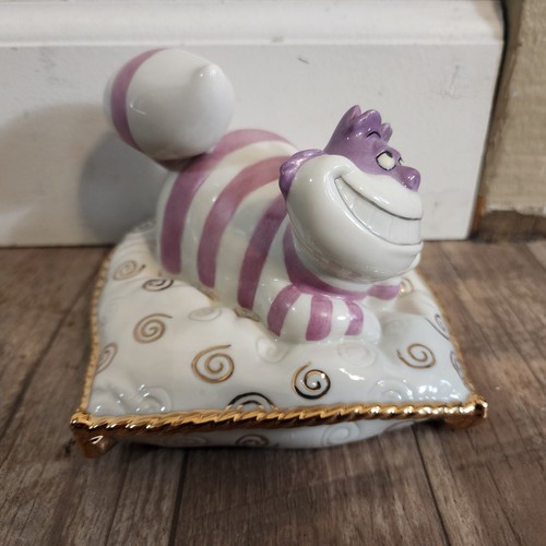 Lenox Disney Alice in Wonderland Cheshire Cat RARE HTF Figurine - Picture 5 of 18