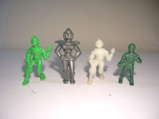 Vintage 1950s Ajax Archer Spaceman Alien Figures Lot  