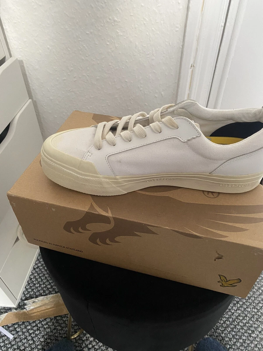 Mens white sale pump trainers