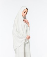 Muslim Women Hijab Large Overhead Headscarf Prayer Ramadan Niqab Khimar Top Robe