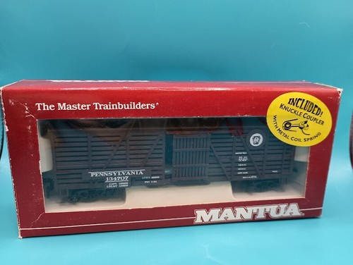 ¡NUEVO EN CAJA! HO MANTUA PESADO 41' MADERA STOCK CAR PENNSYLVANIA PRR 134707 | Zustand: New