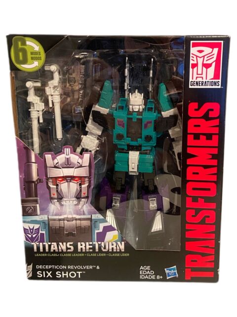 Transformers Six Shot Figure Titans Return Leader Class 2017 Hasbro MISB for sale online | eBay