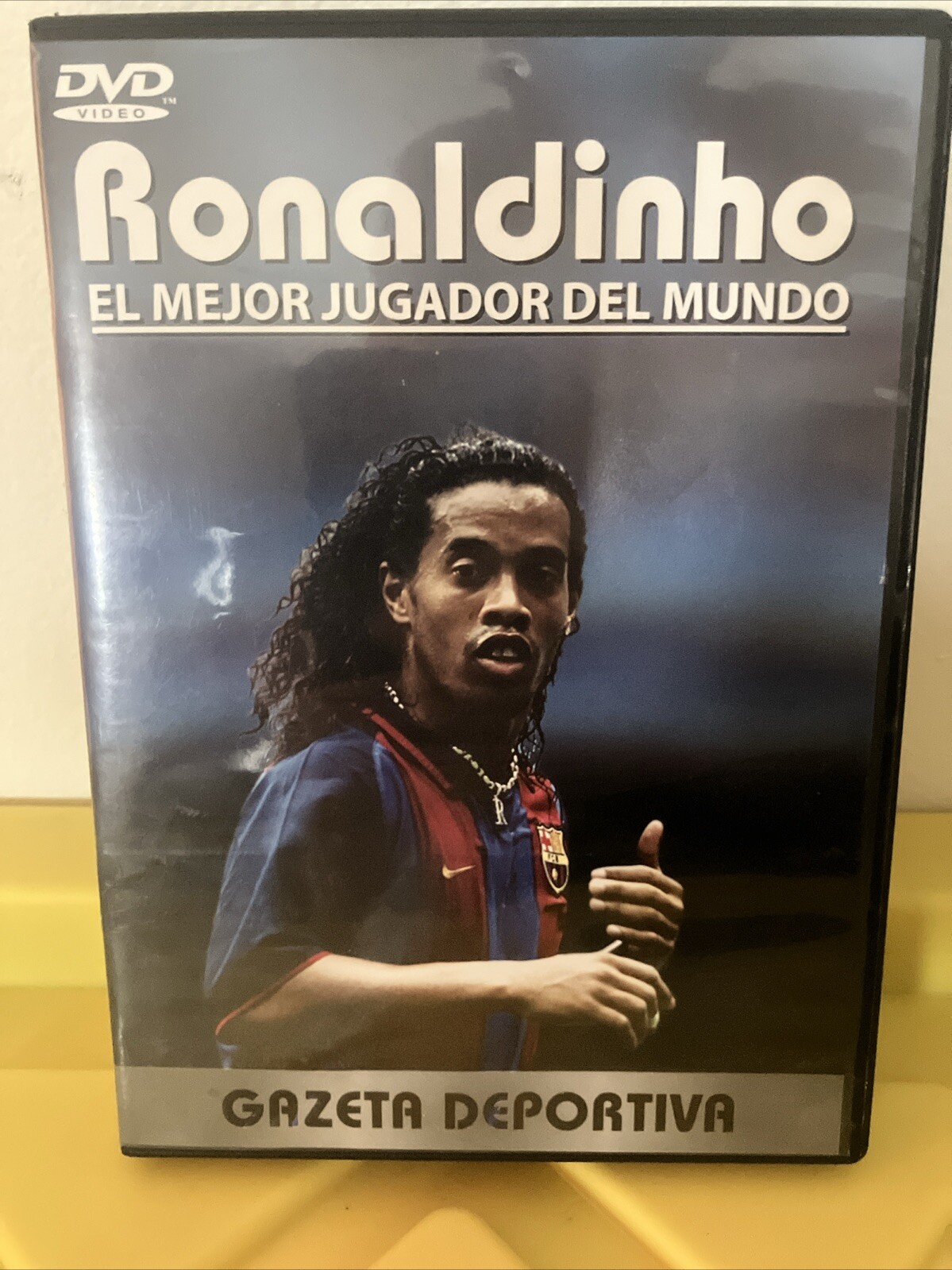 Ronaldinho rare DVD El Mejor Jugador Del Mundo