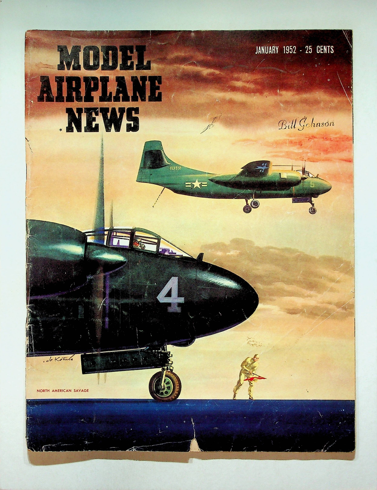 Model Airplane News Magazine Vol. 46 1 PR 1952 Low Grade eBay