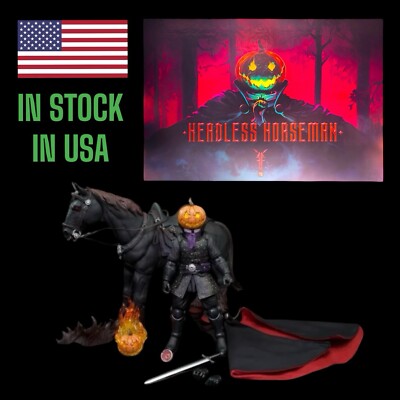 Four Horseman Figura Obscura Headless Horseman Original Orange Version SEALED