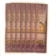 Incense Sticks Musk Vanilla and Bergamot Ragini Kachili 7 packs of 10 stick