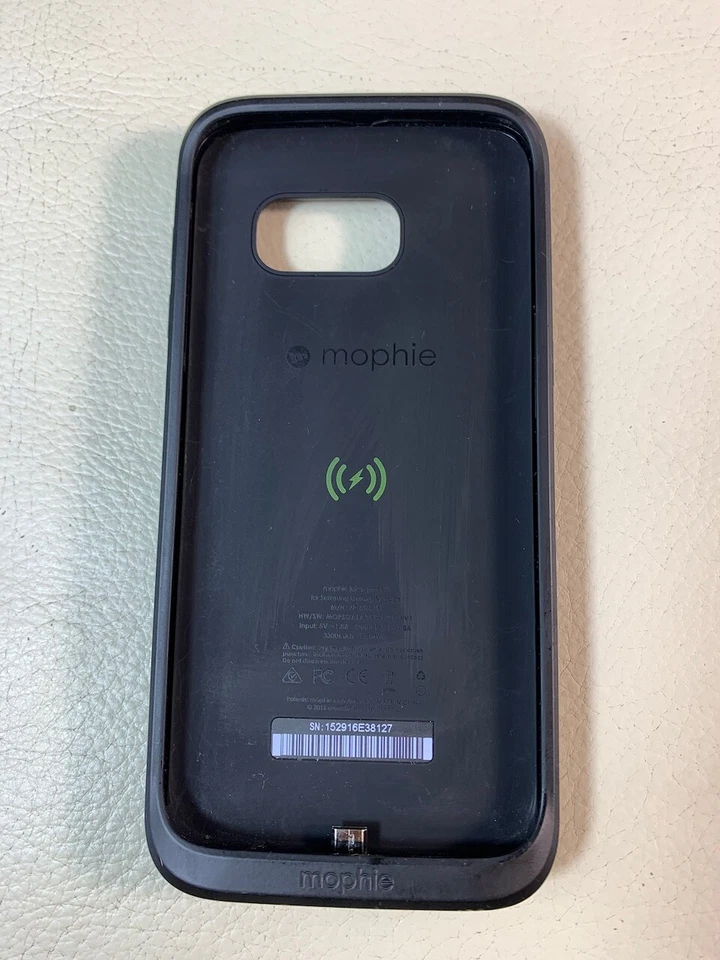 Чехол-аккумулятор Mophie Juice Pack черный для Samsung Galaxy S7 Edge беспроводная зарядка - Изображение 3 из 3